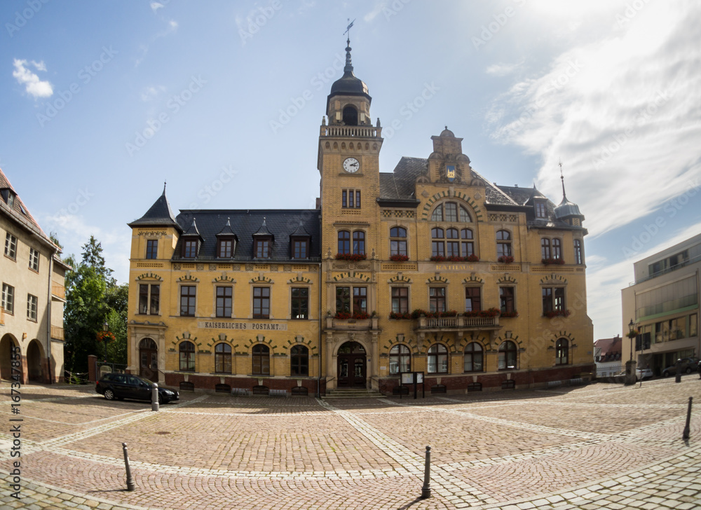 Rathaus von der Kurstadt Bad Lausick