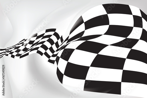 race flag wave, waveing checkered flag background layout