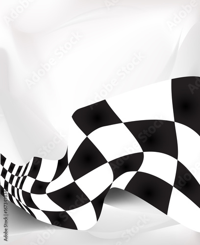 race flag wave, waveing checkered flag background layout