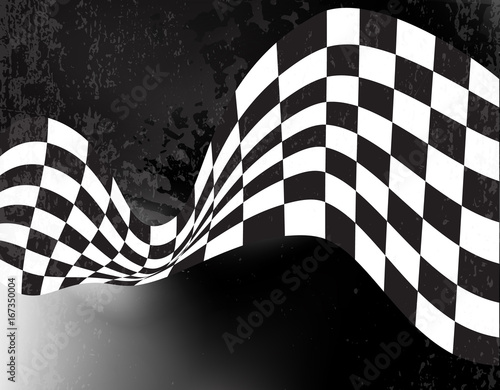 race flag wave, waveing checkered flag background layout