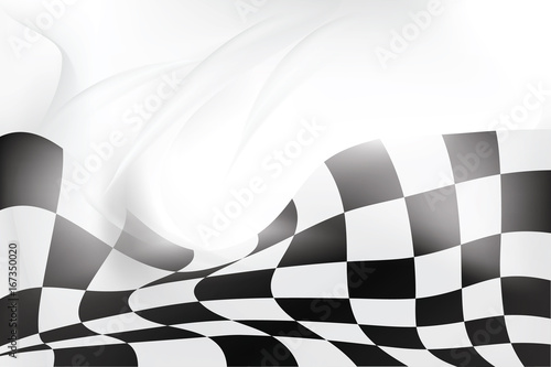 race flag wave, waveing checkered flag background layout