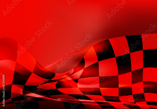 race flag wave, waveing checkered flag background layout
