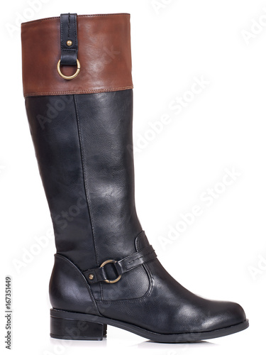 winter boots isolated