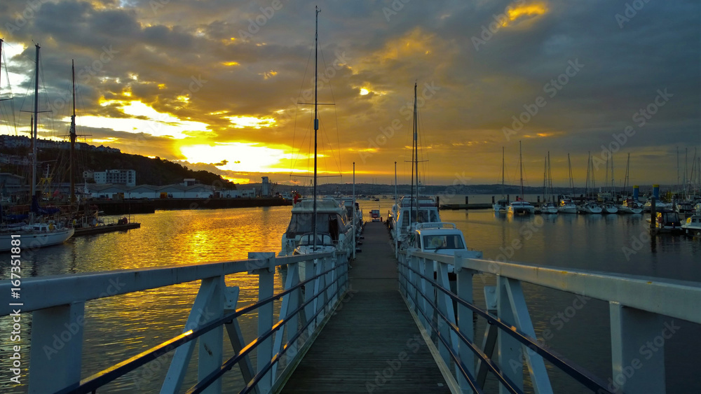 Obraz premium sunset 