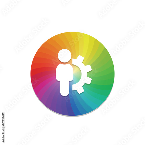 Color Circle - App Push-Button