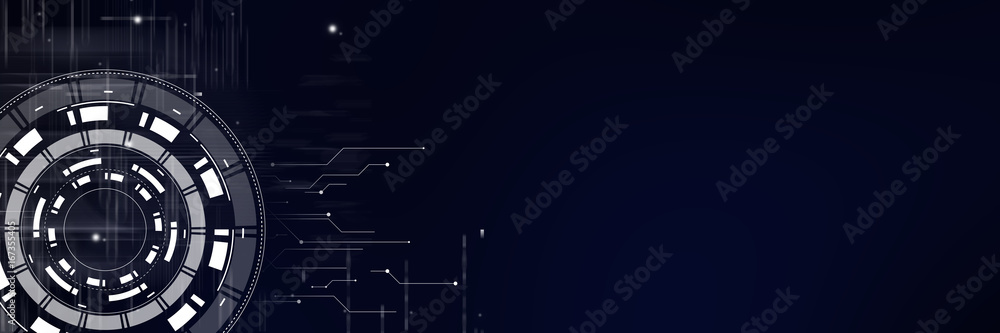 Abstract science and technology background Abstract science and technology background
