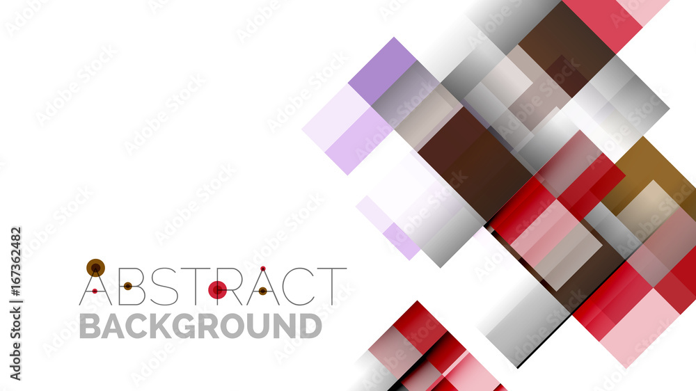 Business presentation geometric template Business presentation geometric template
