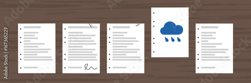 Hervorgehoben - Regenwolke