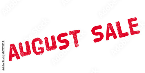 August Sale rubber stamp. Grunge design with dust scratches. Effects can be easily removed for a clean, crisp look. Color is easily changed.