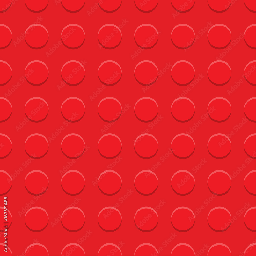 Red plastic construction plate. Red plastic construction plate.
