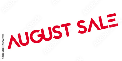 August Sale rubber stamp. Grunge design with dust scratches. Effects can be easily removed for a clean, crisp look. Color is easily changed.