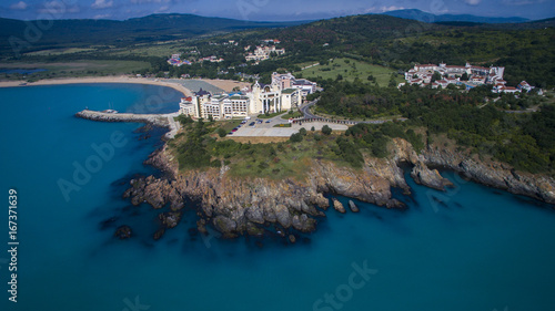 Aerial view of Duni resort, Bulgaria photo