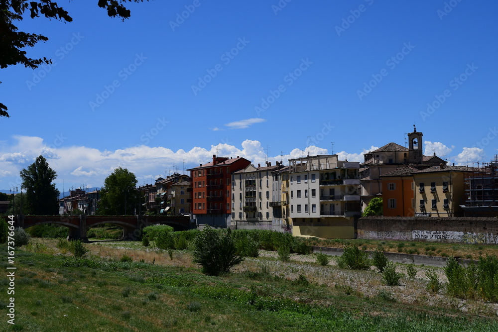 Sponde del fiume Parma