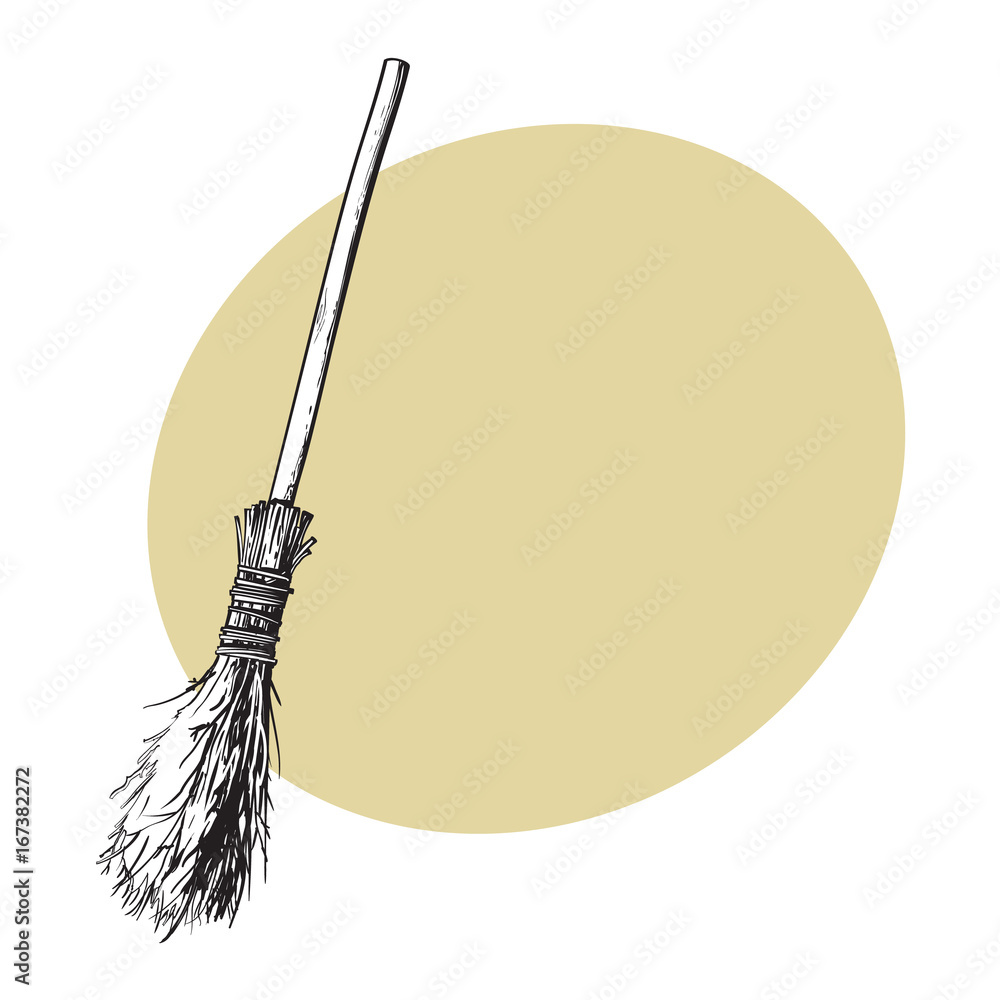 How to Draw a Broom  2 Different Ways  4 Really Easy Steps