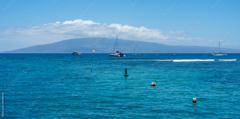 Fototapeta premium Lahaina Boats