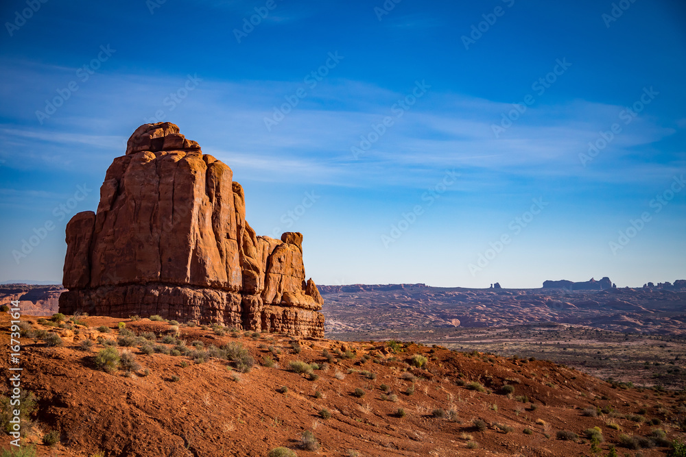 La Sal Mountains viewpoint Arches National Park La Sal Mountains viewpoint Arches National Park