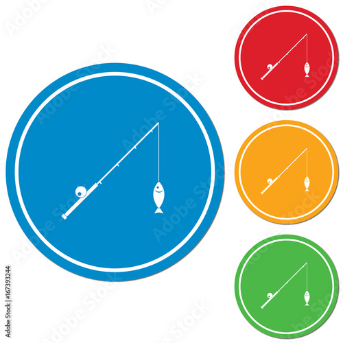 Fishing rod icon