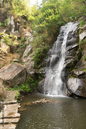 Coban Putri Waterfall is the twin waterfall in Java  Indonesia.