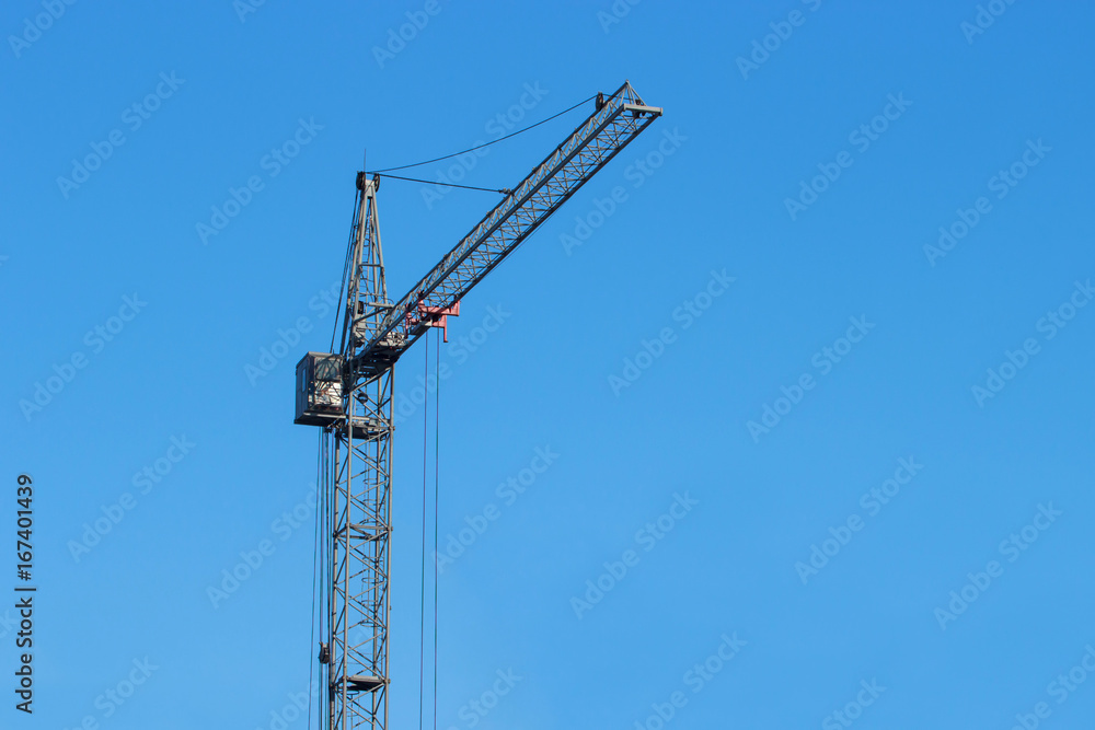 the construction crane