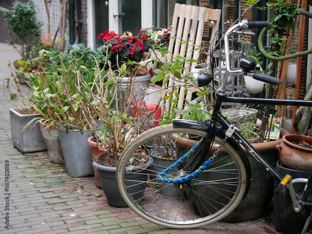 A bike in Amsterdam