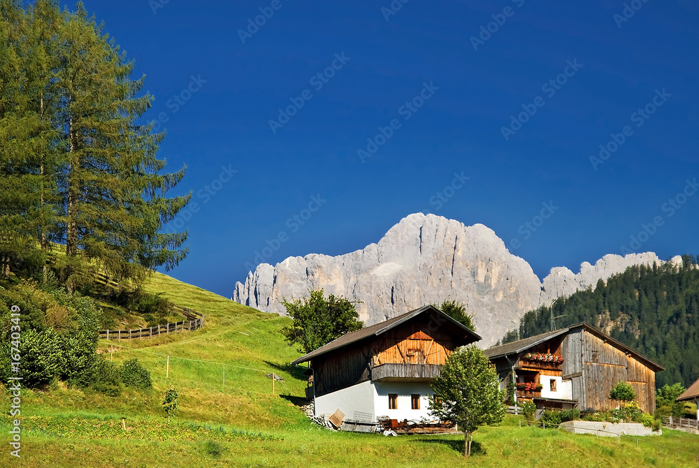 Obraz premium Sant Cyprian Rosengarten