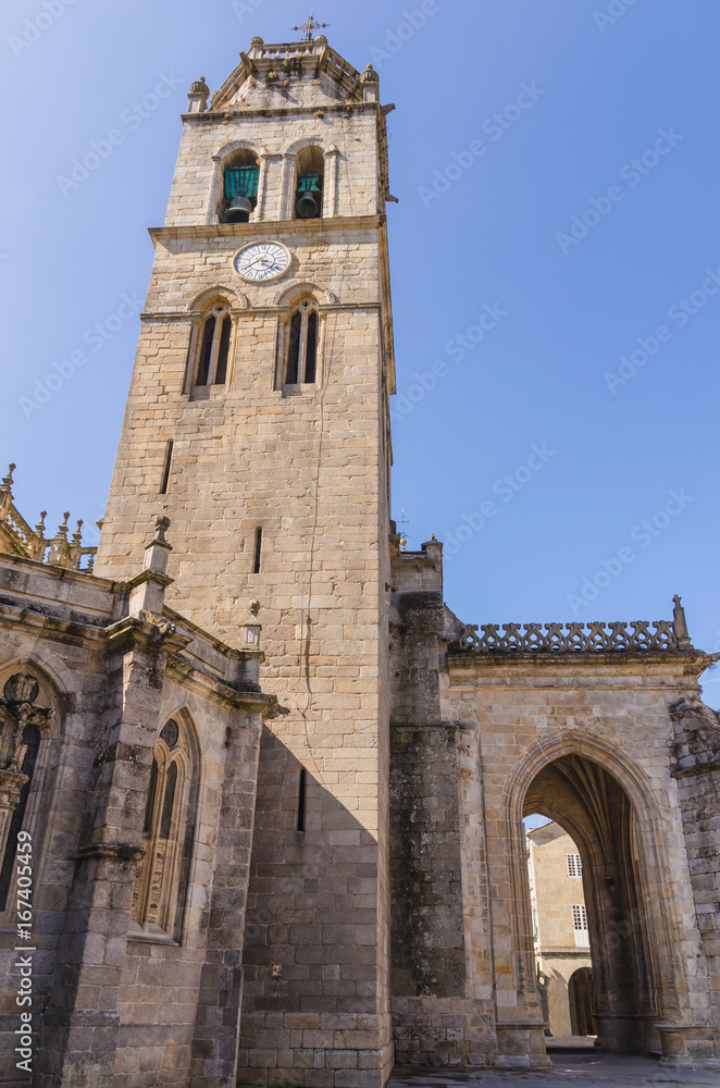 Belfry in the cathedral of Saint Mary Lugo Galicia Spain