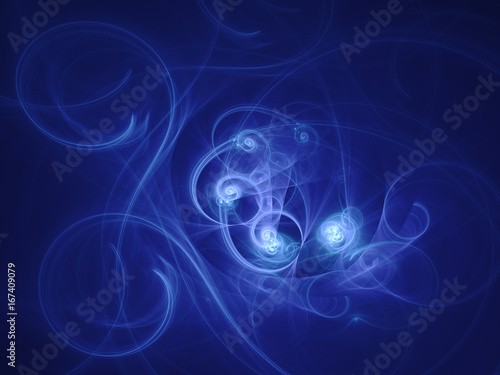 Abstract fractal background