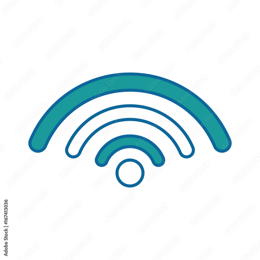 wifi sign icon over white background vector illustration wifi sign icon over white background vector illustration