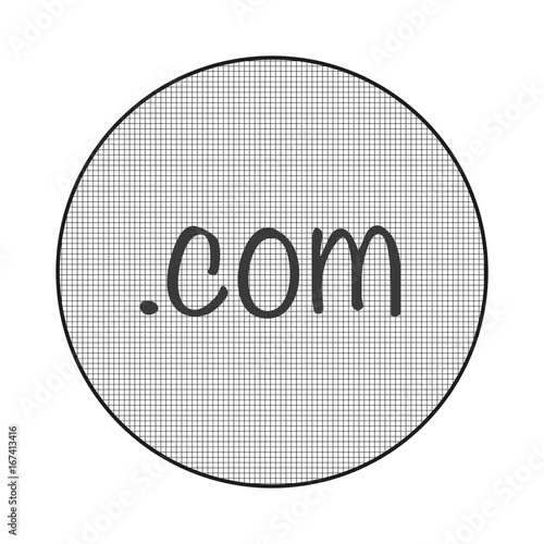 Gitter-Icon .com Domain