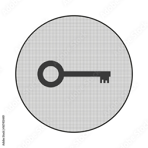 Gitter-Icon Schlüssel alt