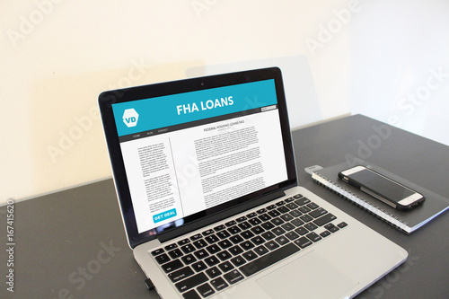FHA loans blog article laptop