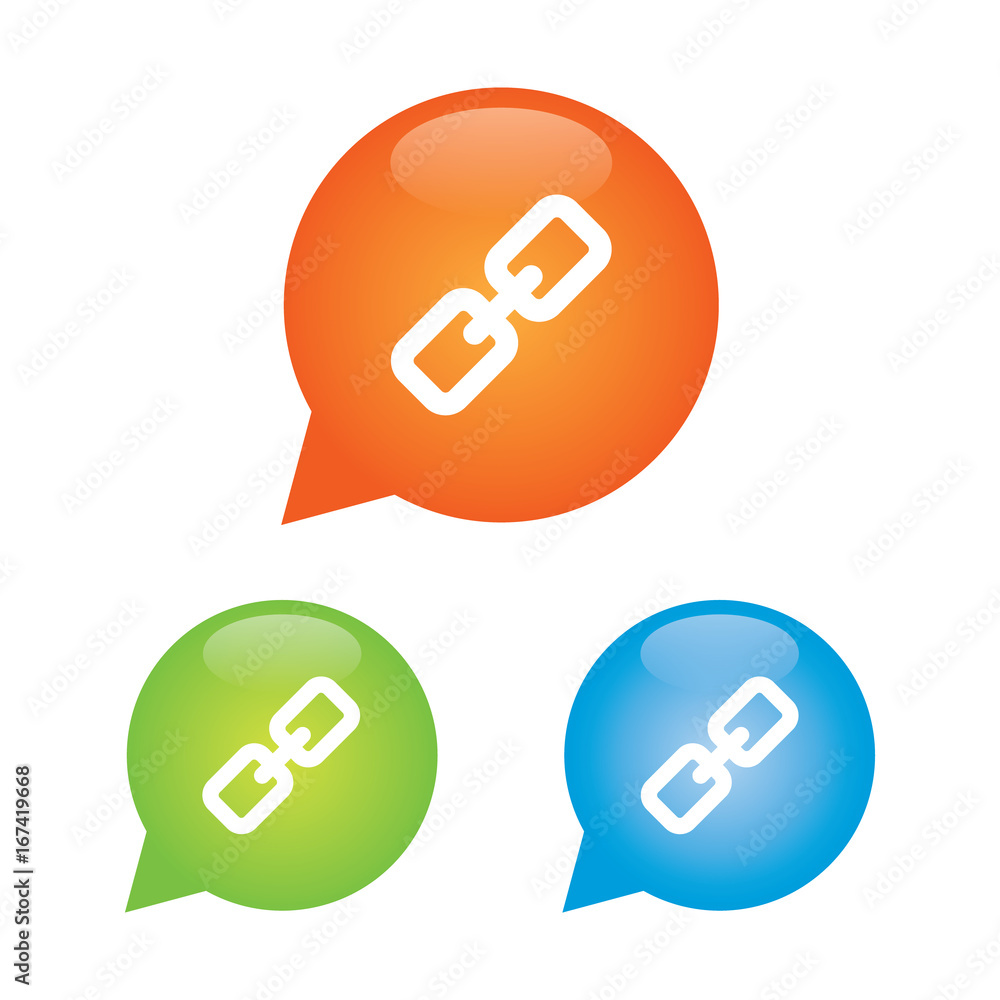 Chain or Link Marker Icon Chain or Link Marker Icon