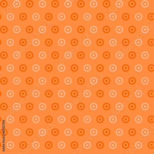 circle geometric background. vector seamless pattern. simple shapes