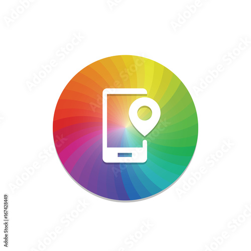Color Circle - App Push-Button