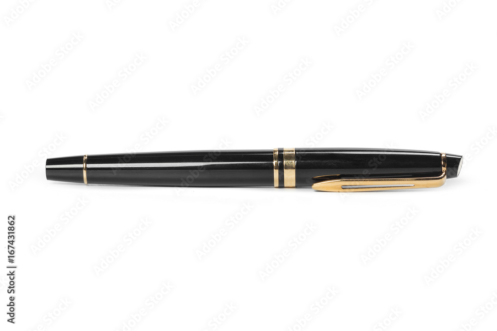 fountain pen isolated on white background fountain pen isolated on white background