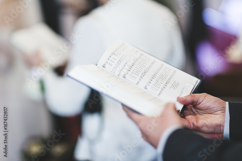 Reading From a Hymnal
