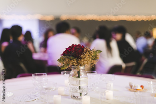 Indoor Wedding Reception