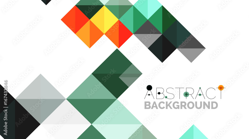 Modern geometric presentation background Modern geometric presentation background