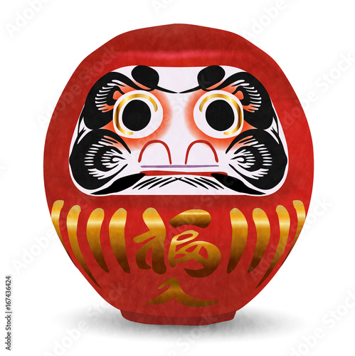 だるま　縁起物　年賀状　アイコン