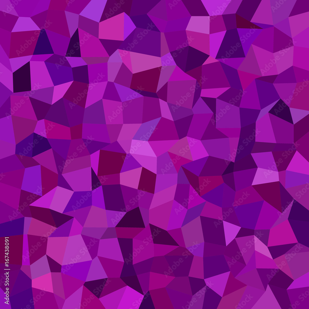 Geometric rectangle mosaic background - polygonal vector design from rectangles in purple tones Geometric rectangle mosaic background - polygonal vector design from rectangles in purple tones
