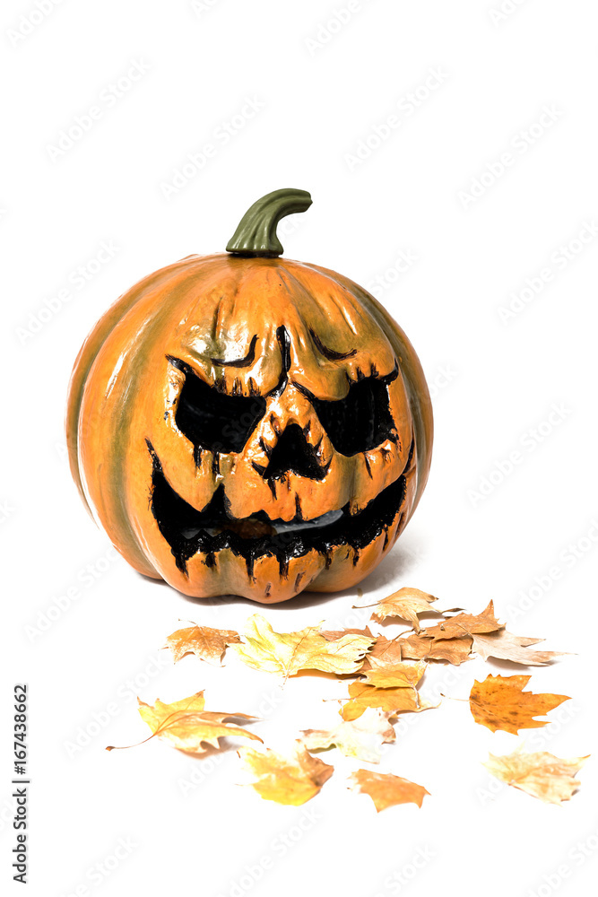 Halloween decoration background. Isolated Halloween decoration background. Isolated