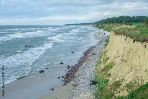 Baltic sea at Jurkalne  Latvia 2017.