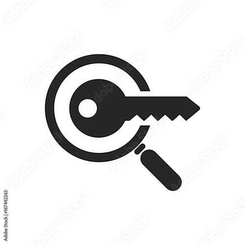 Search keyword tool icon