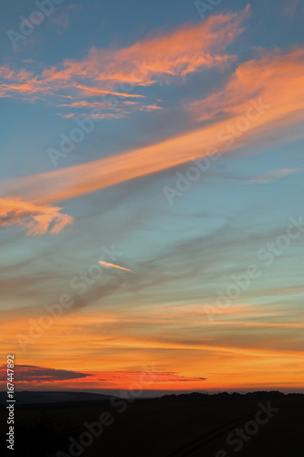 Sunset Sky in Sussex