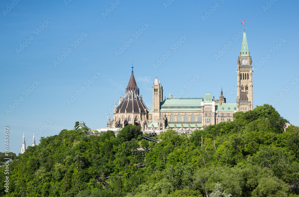The Buildings and Skyline of Ottawa Ontario