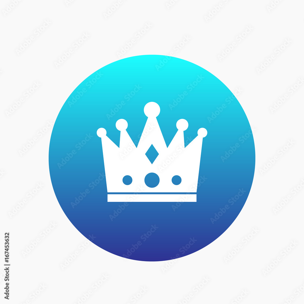 crown icon, monarch symbol, vector illustration crown icon, monarch symbol, vector illustration