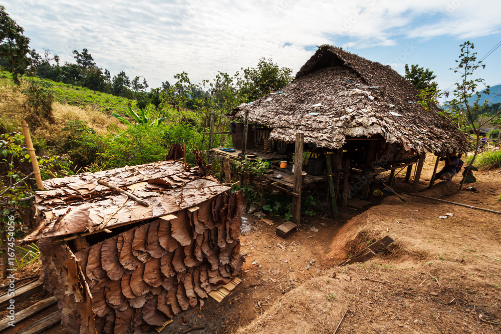 Karen village Beautiful nature Sufficient lifestyle Tha Song Yang District, Tak Province, Thailand