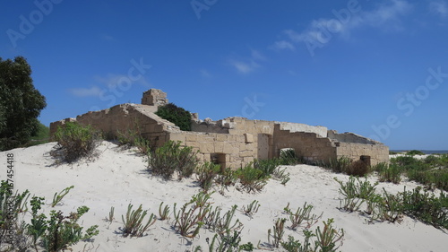 Abandoned Building in the Desert photo