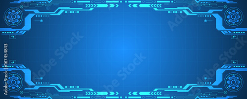 Vector abstract background technology concept.
