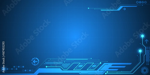 Vector abstract background technology concept.